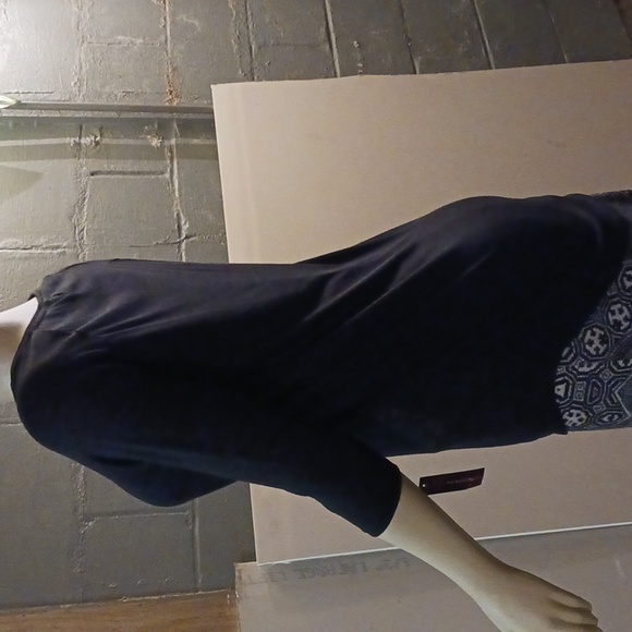 NWT No Boundaries Black 3/4 Sleeve Tunic Tee Sz S juniors - Picture 5 of 13